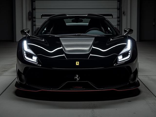 Ferrari F8 Tributo con kit aerodinamico in carbonio