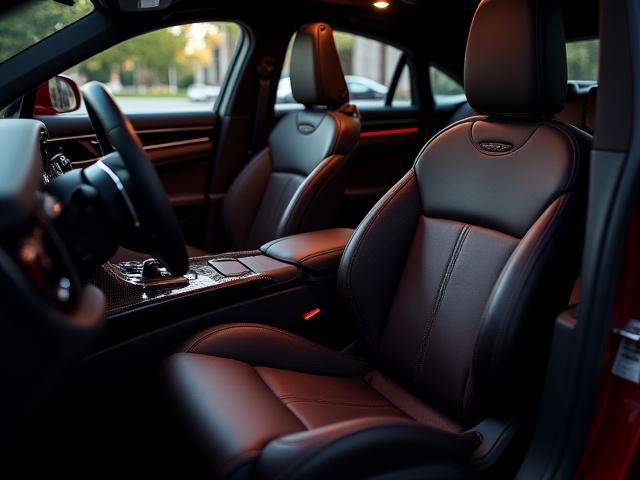 Interni Porsche Panamera con pelle trapuntata e inserti in carbonio